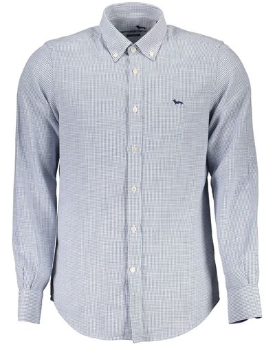 Harmont & Blaine Elegant Light Cotton Shirt For - Blue
