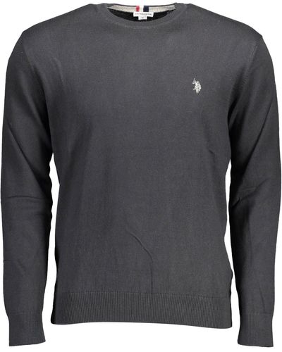 U.S. POLO ASSN. Black Cotton Jumper - Grey