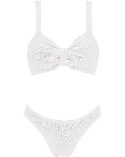 Hunza G Bonnie Bikini Set - White