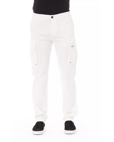 Baldinini White Cotton Jeans & Pant