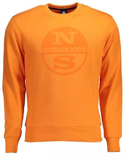 North Sails Orange Cotton Sweater