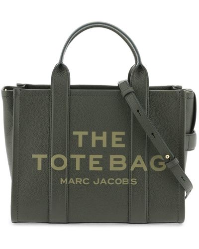 Marc Jacobs The Leather Small Tote Bag - Green