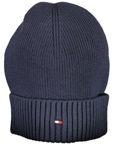 Tommy Hilfiger Elegant Embroidered Logo Cap - Blue