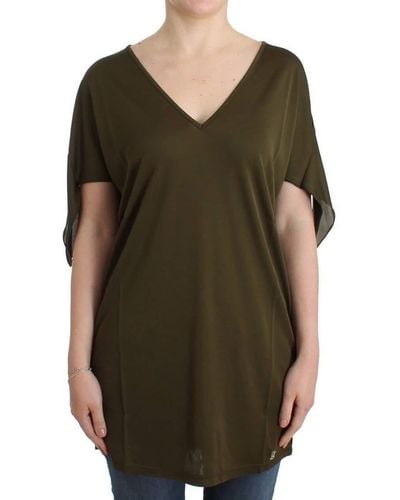 John Galliano Ss Top Green Sig11878