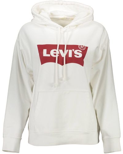 Levi's Cotton Sweater - White