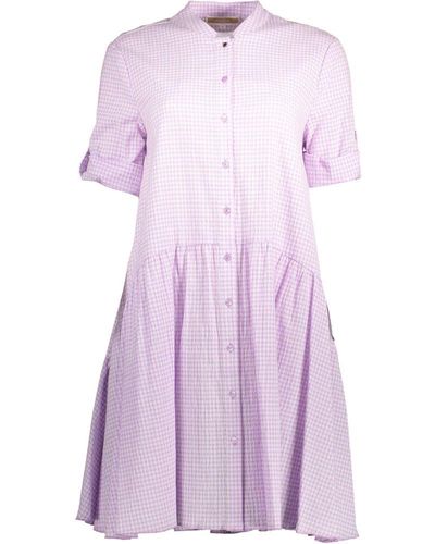 Kocca Pink Cotton Dress - Purple
