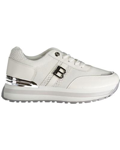 Laura Biagiotti White Polyester Trainer