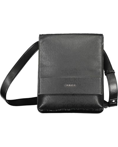 Calvin Klein Black Polyester Shoulder Bag