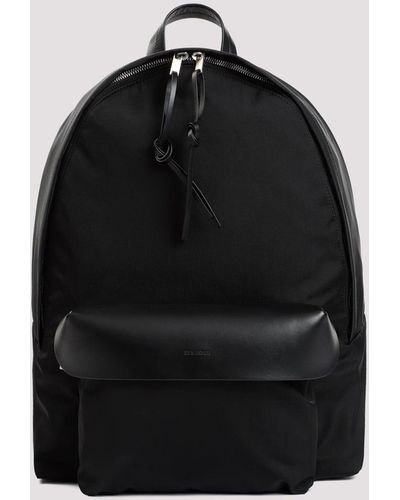 Jil Sander Black Lid Backpack