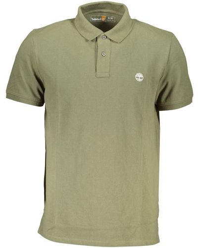 Timberland Cotton Polo Shirt - Green