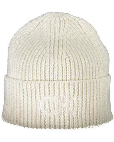 Calvin Klein Cotton Hat - Natural