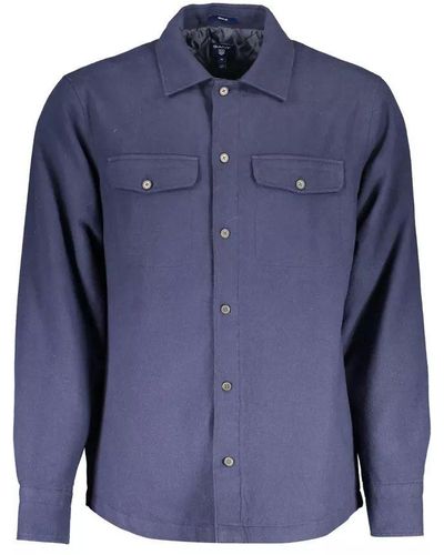 GANT Cotton Shirt - Blue