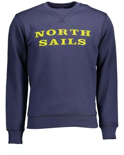 North Sails Blue Cotton Jumper