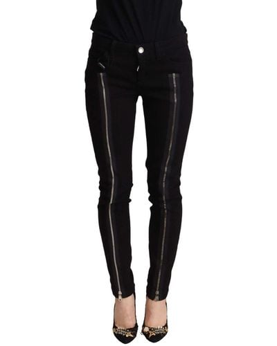 Dolce & Gabbana Slim Fit Skinny Denim Jeans - Black