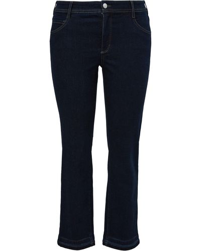 Triangle Gerade Jeans in Five-Pocket-Form - Blau