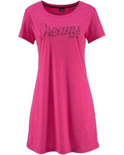 Vivance Dreams Sleepshirt - Pink