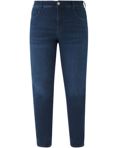 Triangle Skinny Jeans aus Hyperflex-Denim - Blau