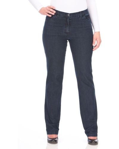 KjBRAND Jeans in Quer-Stretch-Qualität - Blau