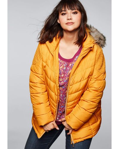 Damen-Jacken von Sheego in Orange | Lyst DE