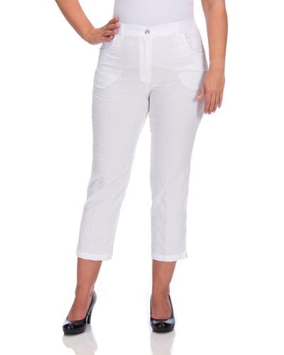 Damen-Hosen von KjBRAND in Weiß | Lyst DE | Stretchhosen