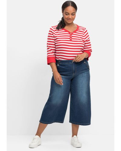 und 76% | Online-Schlussverkauf Damen Rabatt cropped Capri-Jeans | Sheego für Bis DE zu Lyst – Jeans