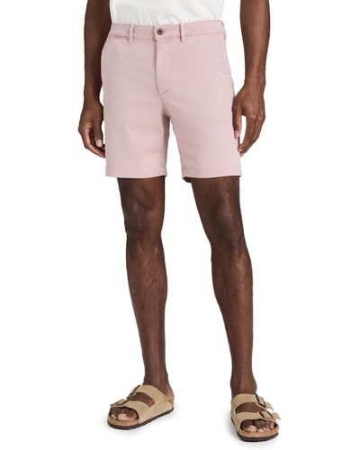 Faherty The Ultimate Chino Shorts - Pink