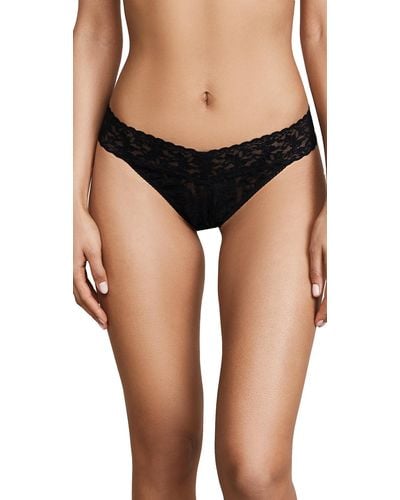 Hanky Panky Signature Lace Original Rise Thong in Red