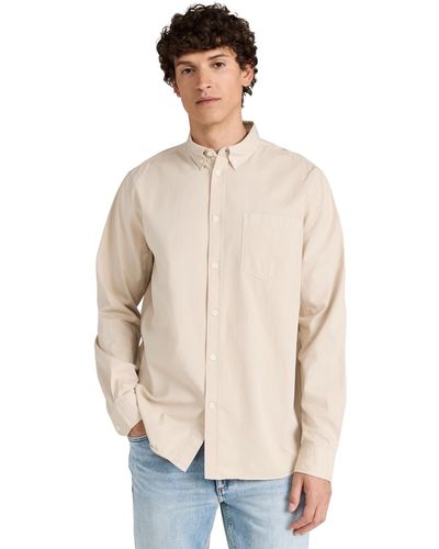Norse Projects Anton Light Twill Shirt - Natural