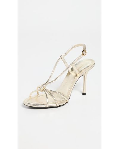 Victoria Beckham Gaia Sandals - Metallic