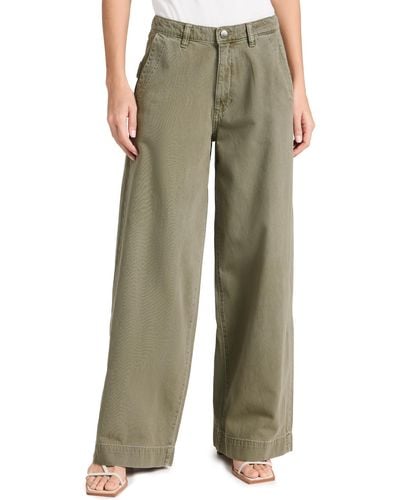 DL1961 Zoie Relaxed Vintage Pants - Green