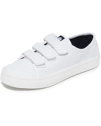 Sperry Top-Sider Crest Velcro Creeper Sneakers - White