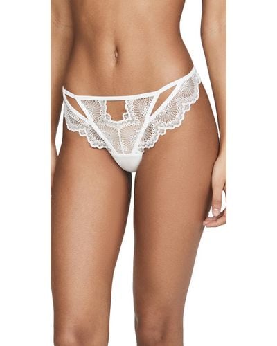 Thistle & Spire Thite And Pire Kane Cutout Thong - Blue