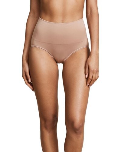 Yummie Seamlessly Shaped Ultralight Briefs - Natural