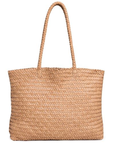 Madewell Transport Early Weekender Woven Tote - Natural