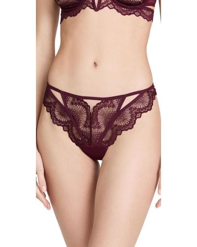 Thistle & Spire Thiste And Spire Kane Thong - Purple