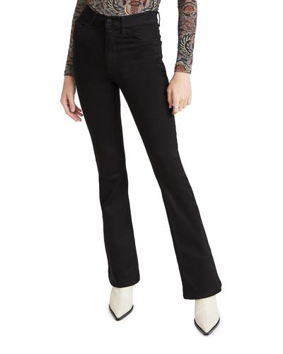 DL1961 Bridget Boot High Rise Instasculpt Jeans - Black