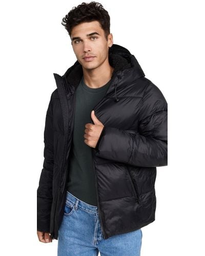 UGG Brayden Puffer Jacket Coat - Black