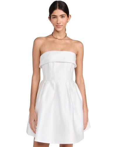 Rebecca Vallance Cristine Strapless Mini Dress 1 - White