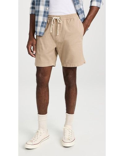 Madewell Cotton Everywear 7 Shorts - Natural