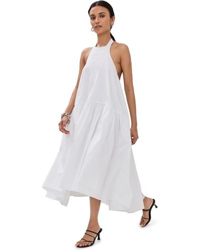 Azeeza Winston Midi Dress - White