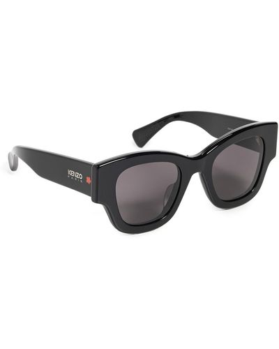 KENZO Boke 2.0 Sunglasses Shiny Black / Smoke