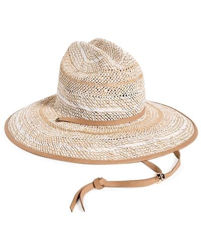 Lele Sadoughi Straw Woven Hat - White
