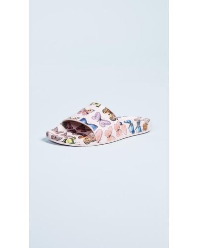 Versace Butterfly Slides - Pink