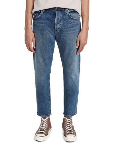 Citizens of Humanity Finn Relaxed Taper Jeans - Blue