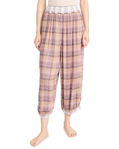 Free People Free Peope Fain' For Fanne Ounge Pants - Pink