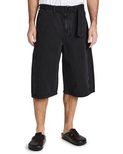 Lemaire Twisted Shorts - Black