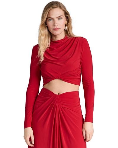 Ramy Brook Joie Top Oiree Red
