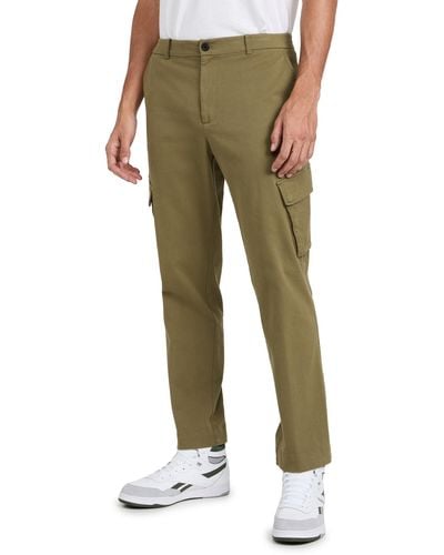 ATM Washed Cotton Twill Cargo Pants - Green