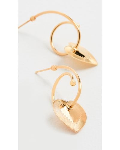 Gas Bijoux Celine Mini Earrings - Metallic