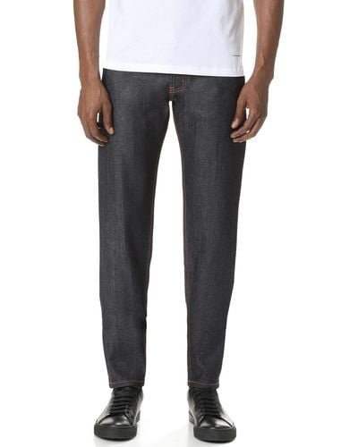 Naked & Famous Easy Guy 11oz Stretch Selvedge Jeans - Black